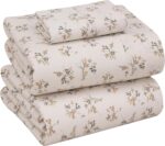 Floral Percale Cotton Bedding Set