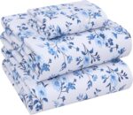 Floral Percale Cotton Bedding Set