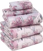 Floral Percale Cotton Bedding Set