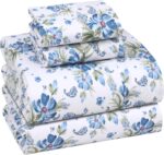 Floral Percale Cotton Bedding Set