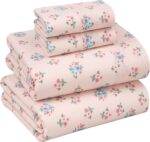 Floral Percale Cotton Bedding Set