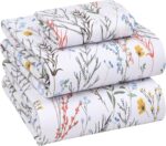 Floral Percale Cotton Bedding Set