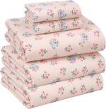Floral Percale Cotton Bedding Set