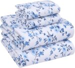Floral Percale Cotton Bedding Set
