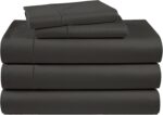 Queen White Sateen Egyptian Cotton Sheet Set