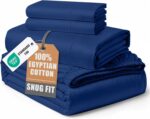 Queen White Sateen Egyptian Cotton Sheet Set