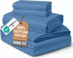 Queen White Sateen Egyptian Cotton Sheet Set