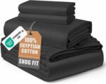 Queen White Sateen Egyptian Cotton Sheet Set
