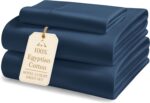 Queen White Sateen Egyptian Cotton Sheet Set