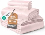 Queen White Sateen Egyptian Cotton Sheet Set