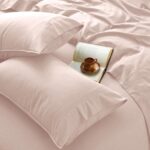 Linen Blend Light Grey Flat Sheet