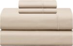 Luxury Blue Striped Sateen Sheet Set