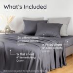 Grey Bamboo Viscose Sheets
