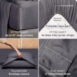 Grey Bamboo Viscose Sheets