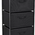 Beige 3-Drawer Fabric Storage Cart - Hình 11