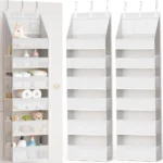 Beige Over-the-Door Organizer - Hình 13