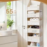 Beige Over-the-Door Organizer - Hình 6
