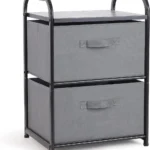Beige 3-Drawer Fabric Storage Cart - Hình 17