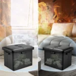 Fireproof Waterproof Storage Ottoman - Hình 9