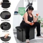 Fireproof Waterproof Storage Ottoman - Hình 6
