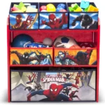 Spider-Man Kids' Multi-Bin Toy Organizer - Hình 7