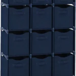 Gray 9-Cube Fabric Storage Organizer - Hình 11