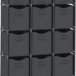 Gray 9-Cube Fabric Storage Organizer - Hình 7
