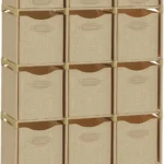 Gray 9-Cube Fabric Storage Organizer - Hình 8
