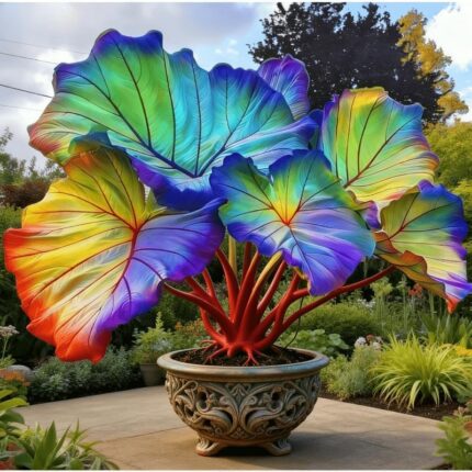 Rainbow Ripple Caladium Bulbs