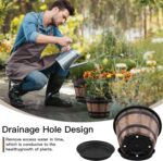 Whiskey Barrel Planters