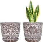 Bohemian Ceramic Planters