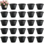 Durable Grey Plastic Planters