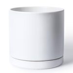 Large White Ceramic Planter