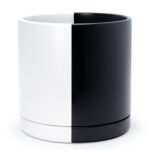 Large White Ceramic Planter
