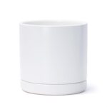 Large White Ceramic Planter