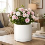 Minimalist Matte White Planter