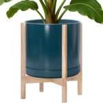 Modern White Ceramic Planter