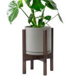 Modern White Ceramic Planter