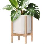 Modern White Ceramic Planter