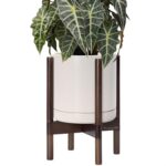 Modern White Ceramic Planter