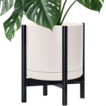 Modern White Ceramic Planter