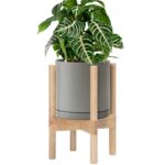 Modern White Ceramic Planter