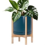Modern White Ceramic Planter