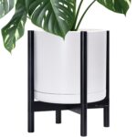 Modern White Ceramic Planter
