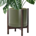 Modern White Ceramic Planter
