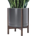 Modern White Ceramic Planter