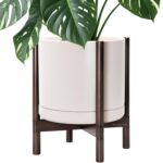 Modern White Ceramic Planter