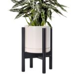 Modern White Ceramic Planter