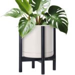 Modern White Ceramic Planter
