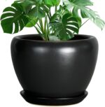 Ocean Blue Ceramic Planter
